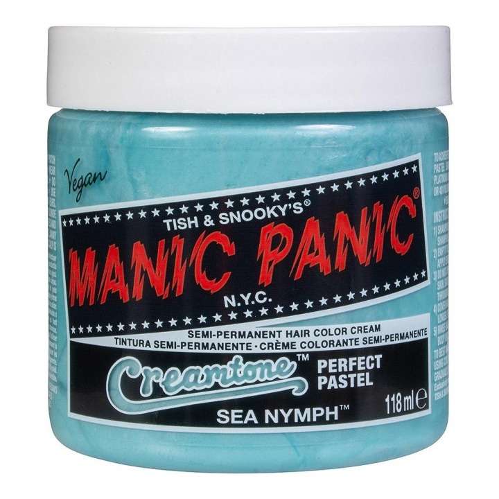 Manic Panic Classic Cream Pastel Sea Nymph in the group BEAUTY & HEALTH / Hair & Styling / Hair care / Hair Dye / Hair Dye & Color bombs at TP E-commerce Nordic AB (C10223)