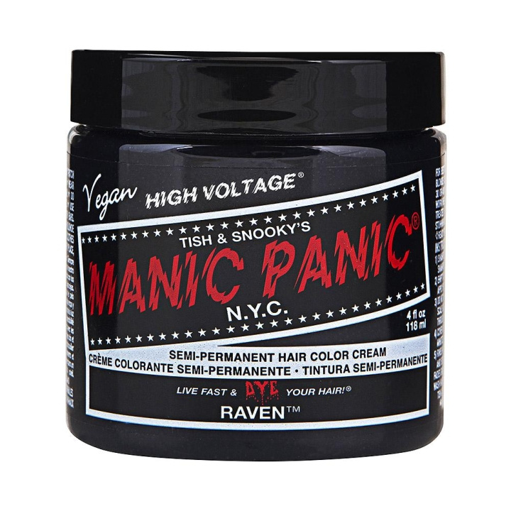 Manic Panic Classic Cream Raven in the group BEAUTY & HEALTH / Hair & Styling / Hair care / Hair Dye / Hair Dye & Color bombs at TP E-commerce Nordic AB (C10232)