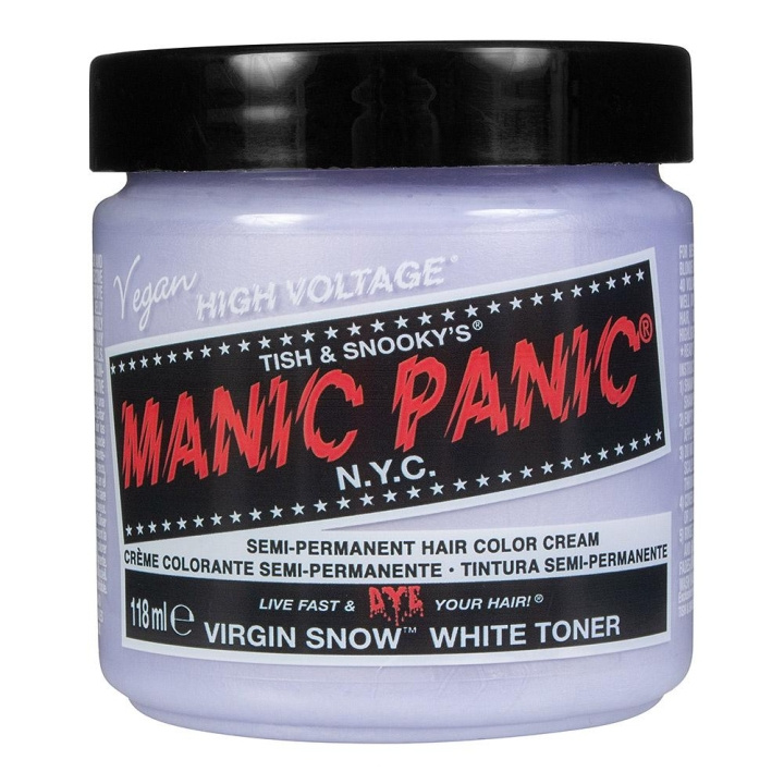 Manic Panic Classic Cream Toner Virgin Snow in the group BEAUTY & HEALTH / Hair & Styling / Hair care / Hair Dye / Hair Dye & Color bombs at TP E-commerce Nordic AB (C10233)