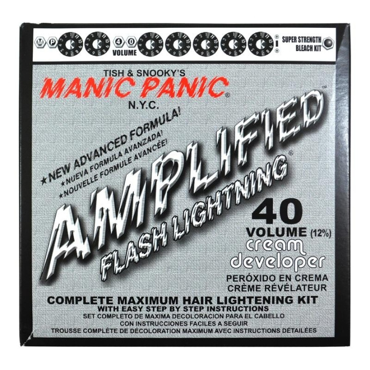 Manic Panic Flash Lightning Bleach Vol 40 in the group BEAUTY & HEALTH / Hair & Styling / Hair care / Hair Dye / Hair Dye & Color bombs at TP E-commerce Nordic AB (C10234)