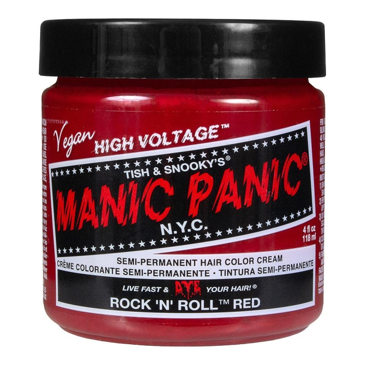 Manic Panic Classic Cream Rock n Roll Red in the group BEAUTY & HEALTH / Hair & Styling / Hair care / Hair Dye / Hair Dye & Color bombs at TP E-commerce Nordic AB (C10236)