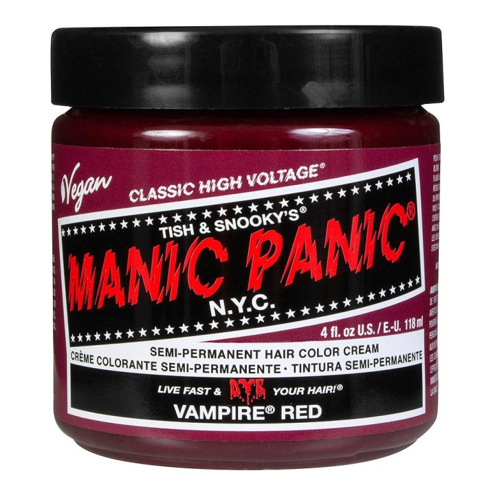 Manic Panic Classic Cream Vampire Red in the group BEAUTY & HEALTH / Hair & Styling / Hair care / Hair Dye / Hair Dye & Color bombs at TP E-commerce Nordic AB (C10237)