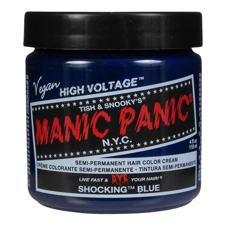 Manic Panic Classic Cream Shocking Blue in the group BEAUTY & HEALTH / Hair & Styling / Hair care / Hair Dye / Hair Dye & Color bombs at TP E-commerce Nordic AB (C10238)