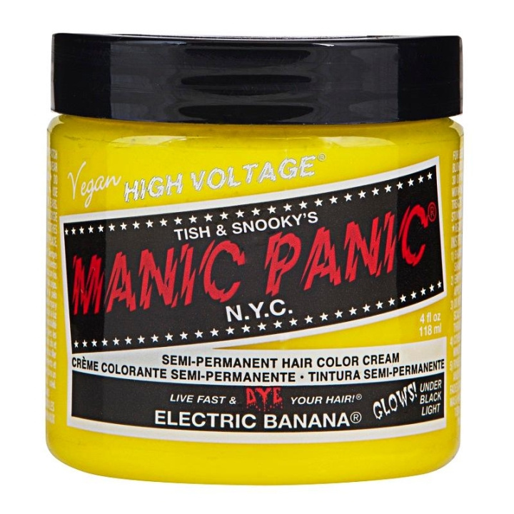 Manic Panic Classic Cream Electric Banana in the group BEAUTY & HEALTH / Hair & Styling / Hair care / Hair Dye / Hair Dye & Color bombs at TP E-commerce Nordic AB (C10250)