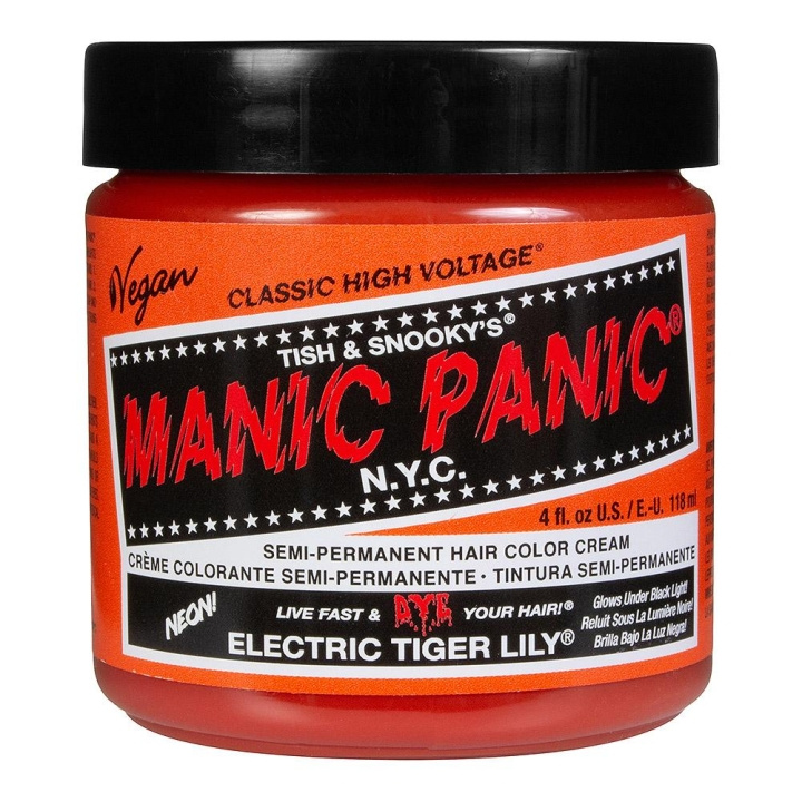 Manic Panic Classic Cream Electric Tiger Lily in the group BEAUTY & HEALTH / Hair & Styling / Hair care / Hair Dye / Hair Dye & Color bombs at TP E-commerce Nordic AB (C10251)