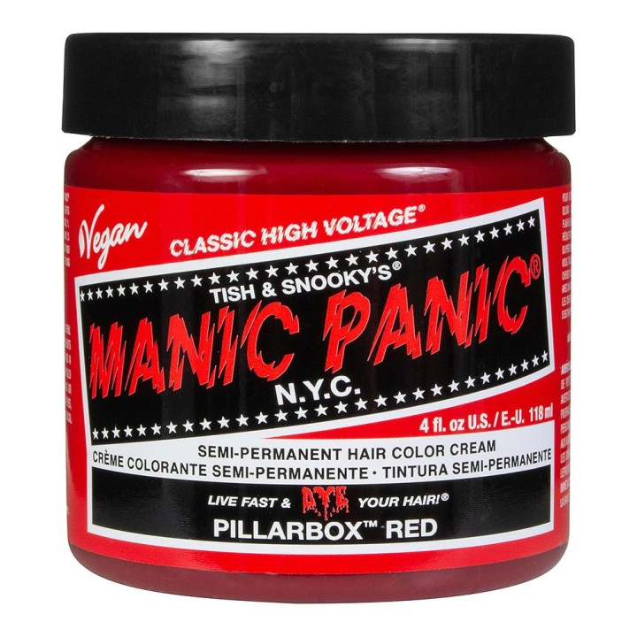 Manic Panic Classic Cream Pillarbox Red in the group BEAUTY & HEALTH / Hair & Styling / Hair care / Hair Dye / Hair Dye & Color bombs at TP E-commerce Nordic AB (C10257)