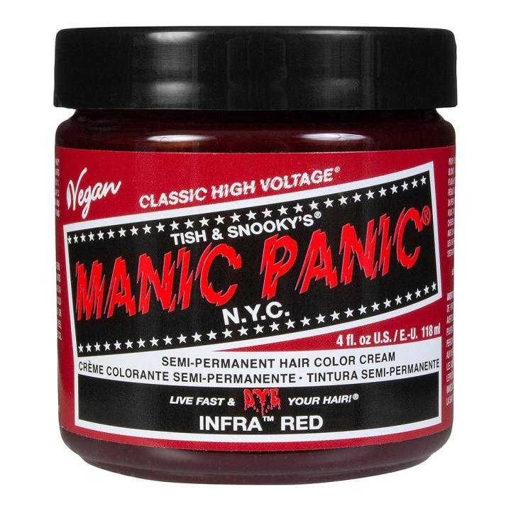 Manic Panic Classic Cream Infra Red in the group BEAUTY & HEALTH / Hair & Styling / Hair care / Hair Dye / Hair Dye & Color bombs at TP E-commerce Nordic AB (C10258)