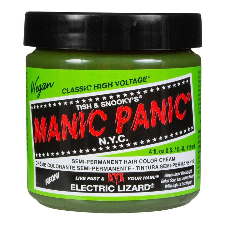 Manic Panic Classic Cream Electric Lizard in the group BEAUTY & HEALTH / Hair & Styling / Hair care / Hair Dye / Hair Dye & Color bombs at TP E-commerce Nordic AB (C10260)