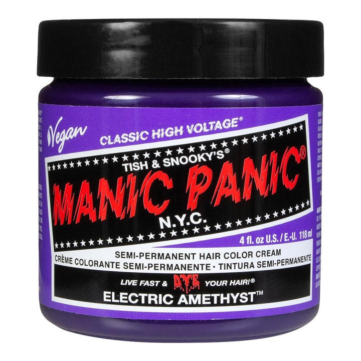 Manic Panic Classic Cream Electric Amethyst in the group BEAUTY & HEALTH / Hair & Styling / Hair care / Hair Dye / Hair Dye & Color bombs at TP E-commerce Nordic AB (C10262)