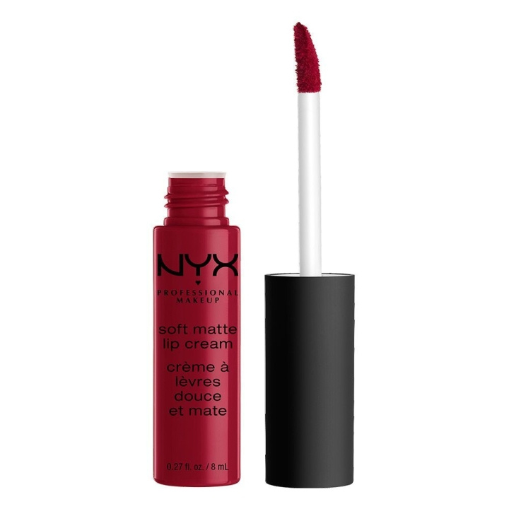 NYX PROF. MAKEUP Soft Matte Lip Cream Monte Carlo in the group BEAUTY & HEALTH / Makeup / Lips / Lipp gloss at TP E-commerce Nordic AB (C10296)