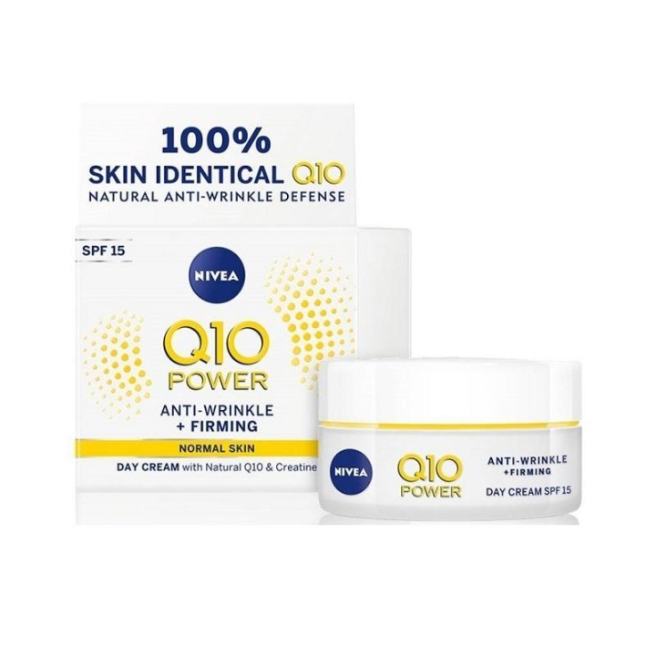 Nivea Q10 Power Day Cream Spf15 50ml in the group BEAUTY & HEALTH / Skin care / Face / Face creams at TP E-commerce Nordic AB (C10396)