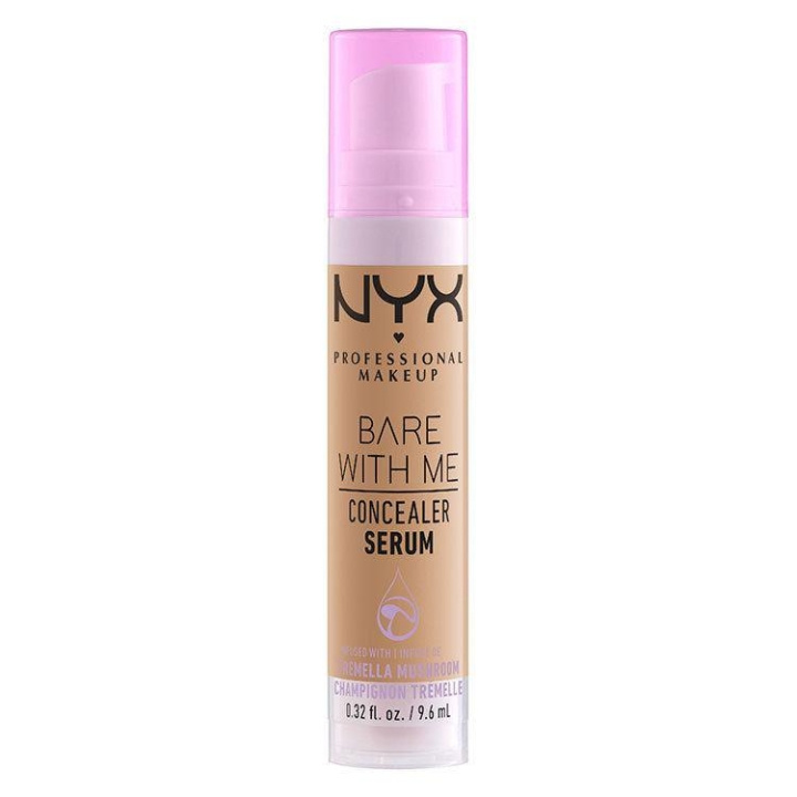 NYX PROF. MAKEUP Bare With Me Concealer Serum Medium 9,6ml in the group BEAUTY & HEALTH / Makeup / Facial makeup / Concealer at TP E-commerce Nordic AB (C10410)