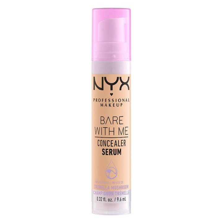 NYX PROF. MAKEUP Bare With Me Concealer Serum Beige 9,6ml in the group BEAUTY & HEALTH / Makeup / Facial makeup / Concealer at TP E-commerce Nordic AB (C10413)
