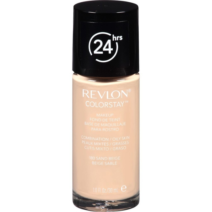 Revlon Colorstay Makeup Combination/Oily Skin - 180 Sand Beige 30ml in the group BEAUTY & HEALTH / Makeup / Facial makeup / Foundation at TP E-commerce Nordic AB (C10480)
