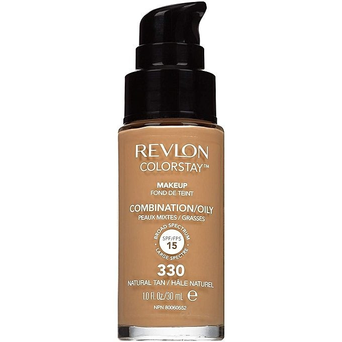 Revlon Colorstay Makeup Combination/Oily Skin - 330 Natural Tan 30ml in the group BEAUTY & HEALTH / Makeup / Facial makeup / Foundation at TP E-commerce Nordic AB (C10496)