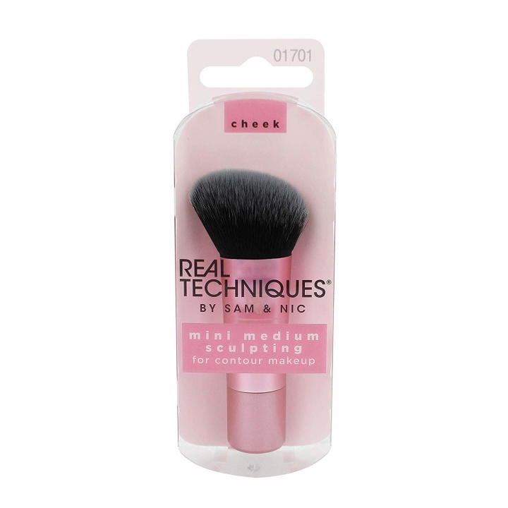 Real Techniques Mini Medium Sculpting Brush in the group BEAUTY & HEALTH / Makeup / Tools & Make up set / Brushes at TP E-commerce Nordic AB (C10512)