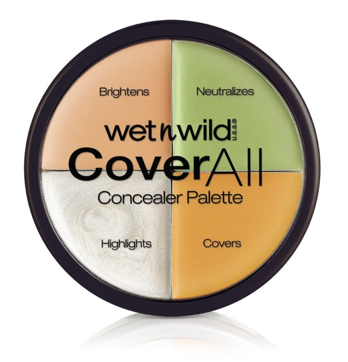 Wet n Wild Cover All Concealer Palette 6,5g in the group BEAUTY & HEALTH / Makeup / Facial makeup / Concealer at TP E-commerce Nordic AB (C10608)