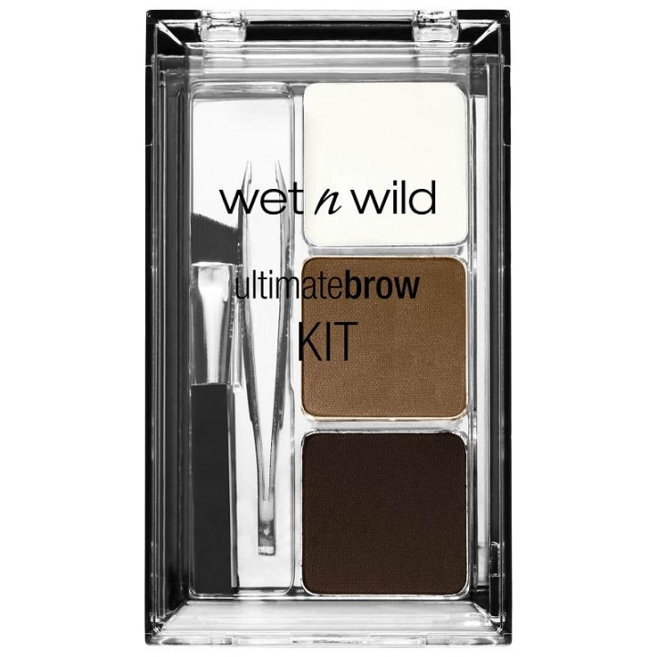 Wet n Wild Ultimate Brow Kit - Soft Brown in the group BEAUTY & HEALTH / Makeup / Eyes & Eyebrows / Eyebrow kits at TP E-commerce Nordic AB (C10689)