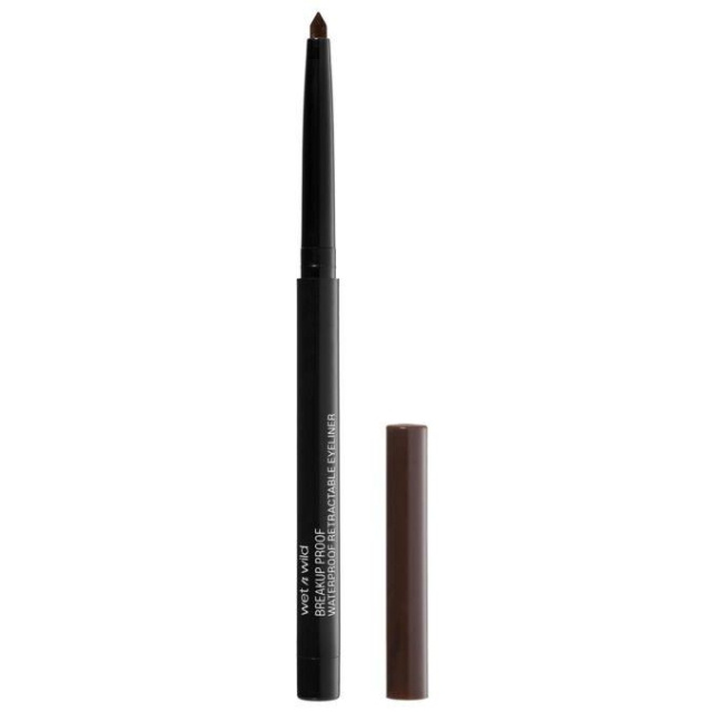 Wet n Wild Breakup Proof Retractable Eyeliner - Black Brown in the group BEAUTY & HEALTH / Makeup / Eyes & Eyebrows / Eyeliner / Kajal at TP E-commerce Nordic AB (C10690)