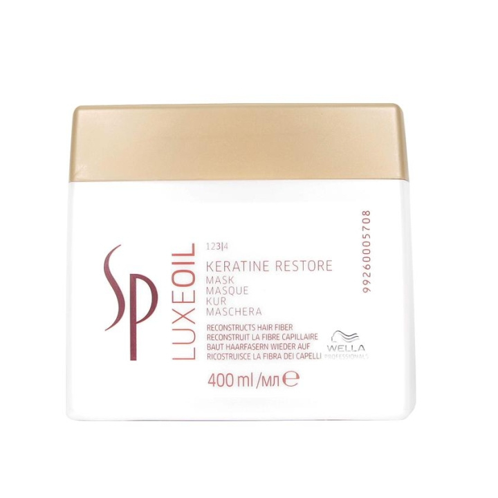 Wella SP LuxeOil Keratine Restore Mask 400ml in the group BEAUTY & HEALTH / Skin care / Face / Masks at TP E-commerce Nordic AB (C10882)