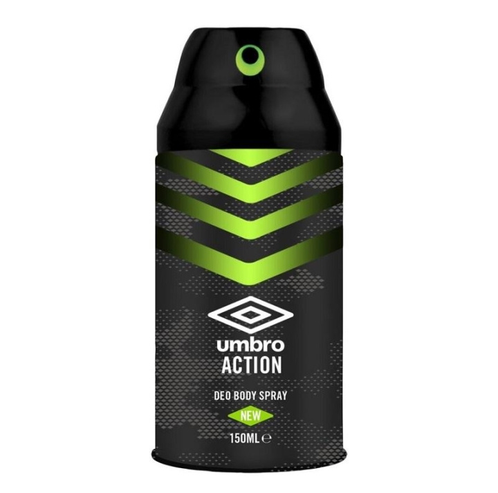 Umbro Action Deo Body Spray 150ml in the group BEAUTY & HEALTH / Skin care / Body health / Bath & Shower gels at TP E-commerce Nordic AB (C11035)