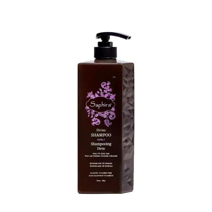 Saphira Curly Divine Schampoo 1000ml in the group BEAUTY & HEALTH / Hair & Styling / Hair care / Schampoo at TP E-commerce Nordic AB (C11114)
