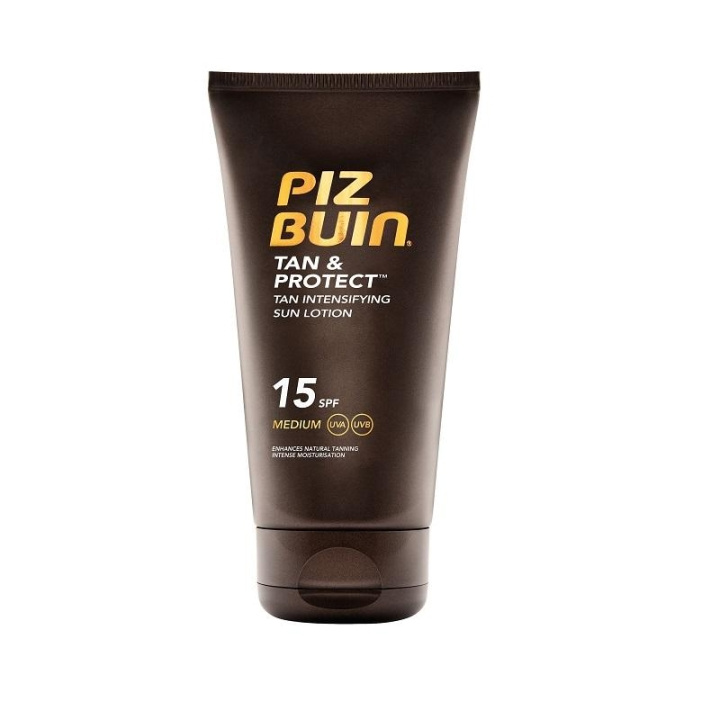 Piz Buin Tan & Protect Tan Intensifying Sun Lotion SPF15 150ml in the group BEAUTY & HEALTH / Skin care / Tanning / Sunscreen at TP E-commerce Nordic AB (C11128)