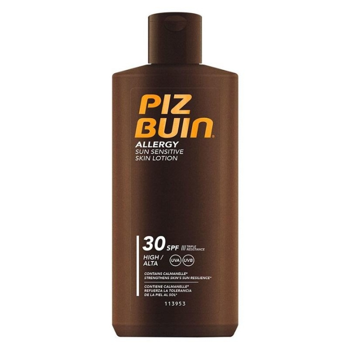 Piz Buin Allergy Sun Sensitive Skin Lotion SPF30 200ml in the group BEAUTY & HEALTH / Skin care / Tanning / Sunscreen at TP E-commerce Nordic AB (C11129)