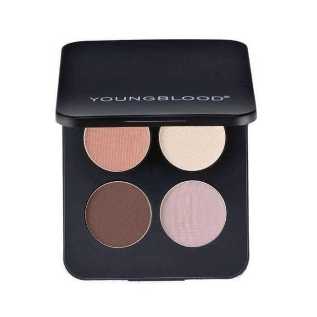 Youngblood Pressed Mineral Eyeshadow Quad City Chic in the group BEAUTY & HEALTH / Makeup / Eyes & Eyebrows / Eye shadows at TP E-commerce Nordic AB (C11181)