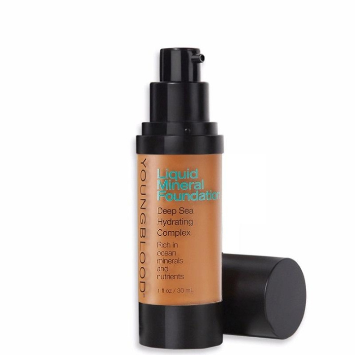Youngblood Liquid Mineral Foundation Cocoa 30ml in the group BEAUTY & HEALTH / Makeup / Facial makeup / Foundation at TP E-commerce Nordic AB (C11212)