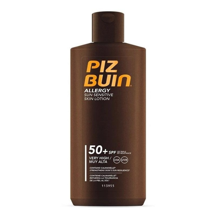 Piz Buin Allergy Sun Sensitive Skin Lotion SPF50 400ml in the group BEAUTY & HEALTH / Skin care / Tanning / Sunscreen at TP E-commerce Nordic AB (C11340)
