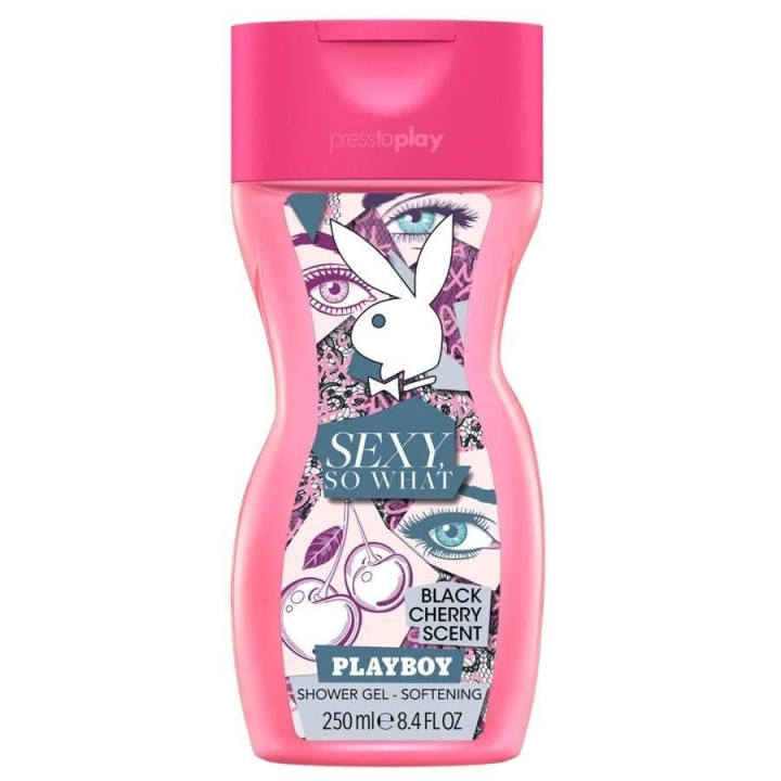Playboy Sexy So What For Her Shower Gel 250ml in the group BEAUTY & HEALTH / Skin care / Body health / Bath & Shower gels at TP E-commerce Nordic AB (C11439)