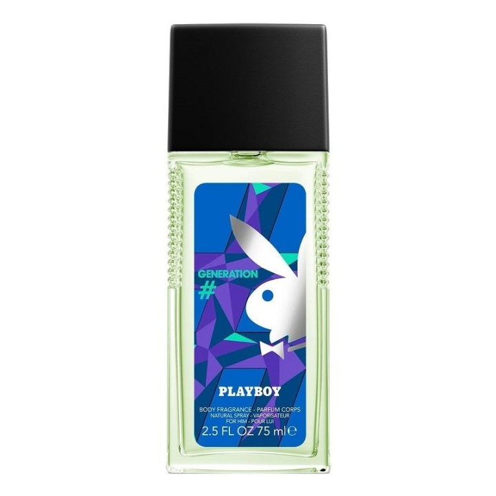 Playboy Generation For Him Deo Spray 75ml in the group BEAUTY & HEALTH / Fragrance & Perfume / Deodorants / Deodorant for women at TP E-commerce Nordic AB (C11442)
