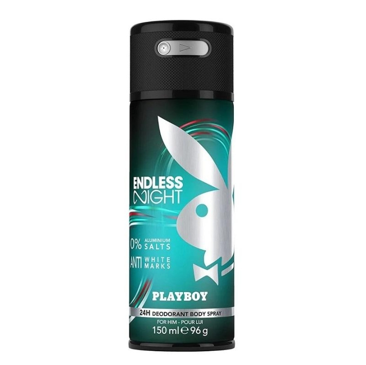 Playboy Endless Night For Him Deo Spray 150ml in the group BEAUTY & HEALTH / Fragrance & Perfume / Deodorants / Deodorant for women at TP E-commerce Nordic AB (C11445)