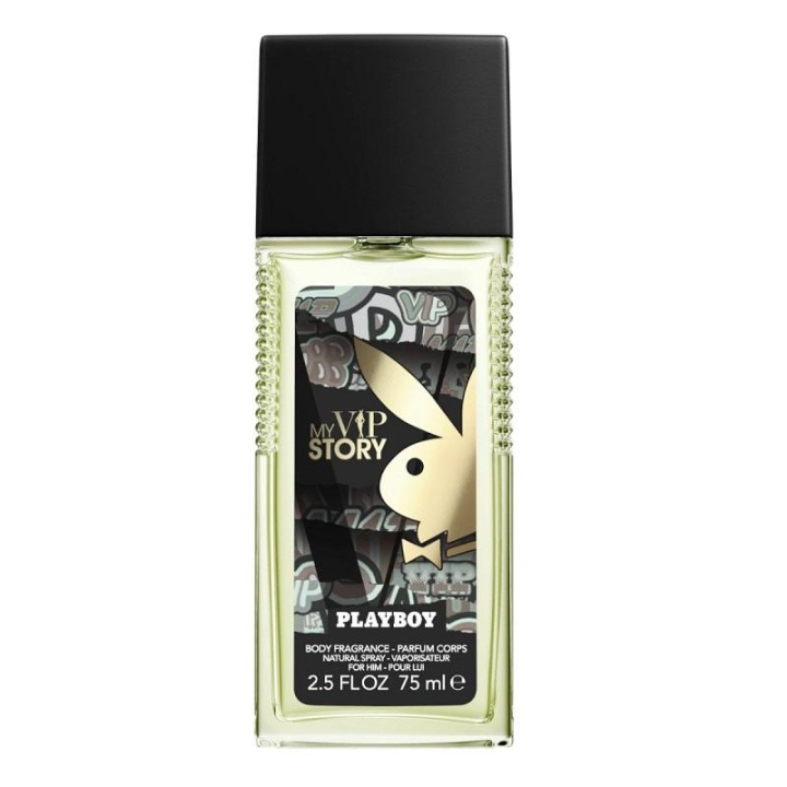 Playboy My VIP Story For Him Deo Spray 75ml in the group BEAUTY & HEALTH / Fragrance & Perfume / Deodorants / Deodorant for women at TP E-commerce Nordic AB (C11448)