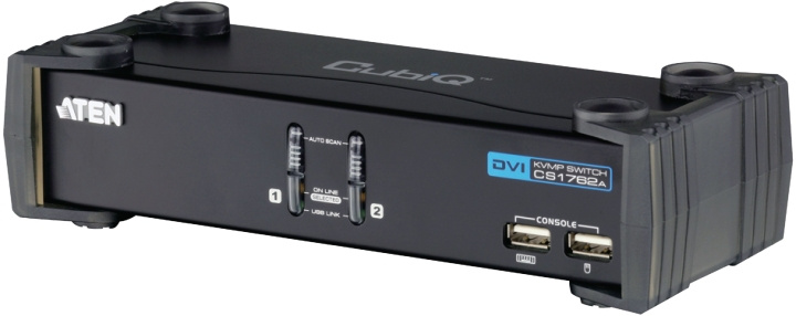 Aten CS1762A 2-Port USB DVI KVM Switch with Audio & USB 2.0 Hub (KVM Cables included) in the group COMPUTERS & PERIPHERALS / Computer cables / Switches at TP E-commerce Nordic AB (C11561)
