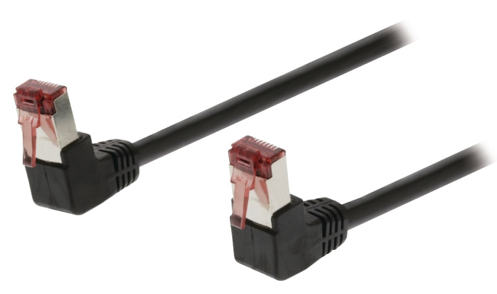 CAT6 S/FTP Network Cable RJ45 (8P8C) Male - RJ45 (8P8C) Male 15.0 m Black in the group COMPUTERS & PERIPHERALS / Computer cables / Network cables / Cat6 at TP E-commerce Nordic AB (C11567)