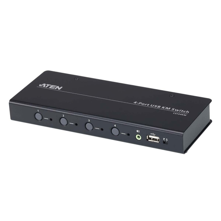 4-port USB Boundless KVM™ Switch (Cables included) in the group COMPUTERS & PERIPHERALS / Computer cables / Switches at TP E-commerce Nordic AB (C11645)