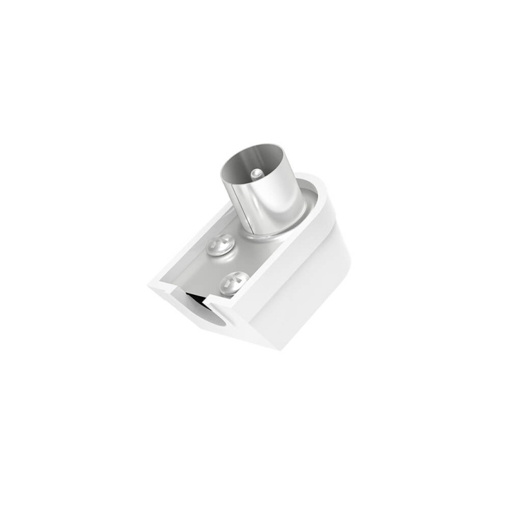 Hama Antenna Plug Coax Angle Screw On in the group HOME ELECTRONICS / Audio & Picture / TV & Accessories / Antennas & Accessories at TP E-commerce Nordic AB (C11754)