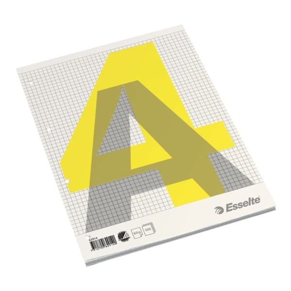 ESSELTE Colleague pad A4 100 sheets Gridded in the group HOME, HOUSEHOLD & GARDEN / Office material / Paper & Pads at TP E-commerce Nordic AB (C11804)