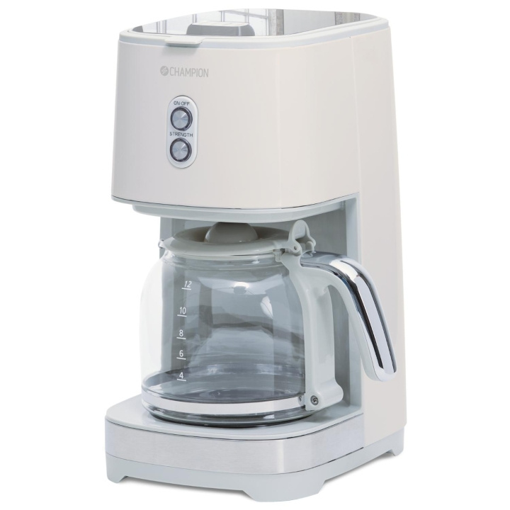 Champion Kaffebryggare Creme White Serie in the group HOME, HOUSEHOLD & GARDEN / Household appliances / Coffee makers and accessories / Drip coffee makers at TP E-commerce Nordic AB (C11851)