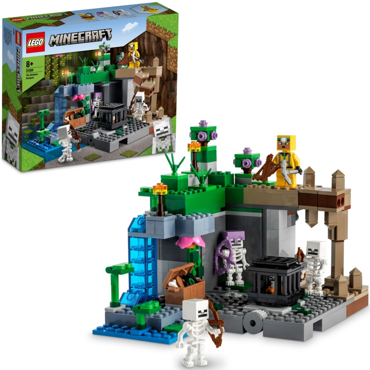 LEGO Minecraft - Skelettgrottan 21189 in the group TOYS, KIDS & BABY PRODUCTS / Toys / Building toys / Lego at TP E-commerce Nordic AB (C11888)