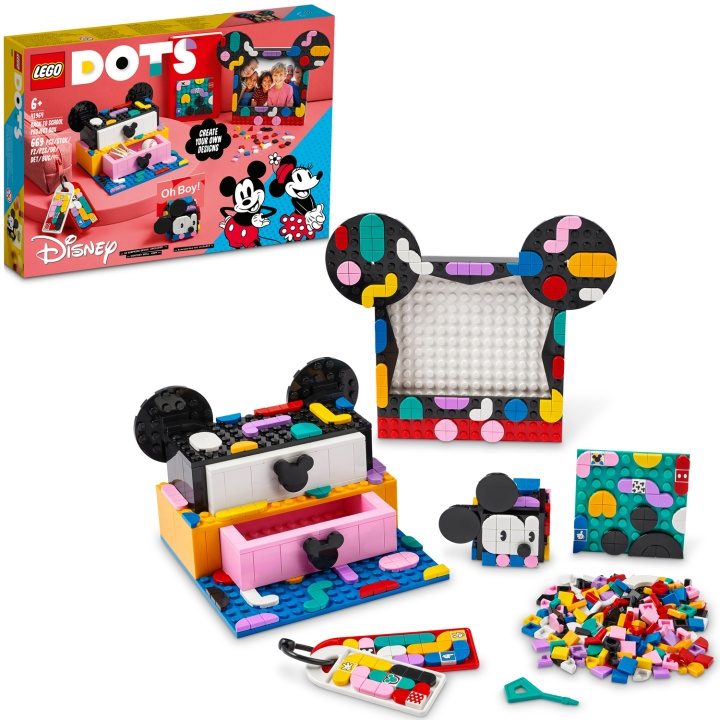 LEGO DOTS Musse och Mimmi Pigg Skolpyssellåda in the group TOYS, KIDS & BABY PRODUCTS / Toys / Building toys / Lego at TP E-commerce Nordic AB (C11894)