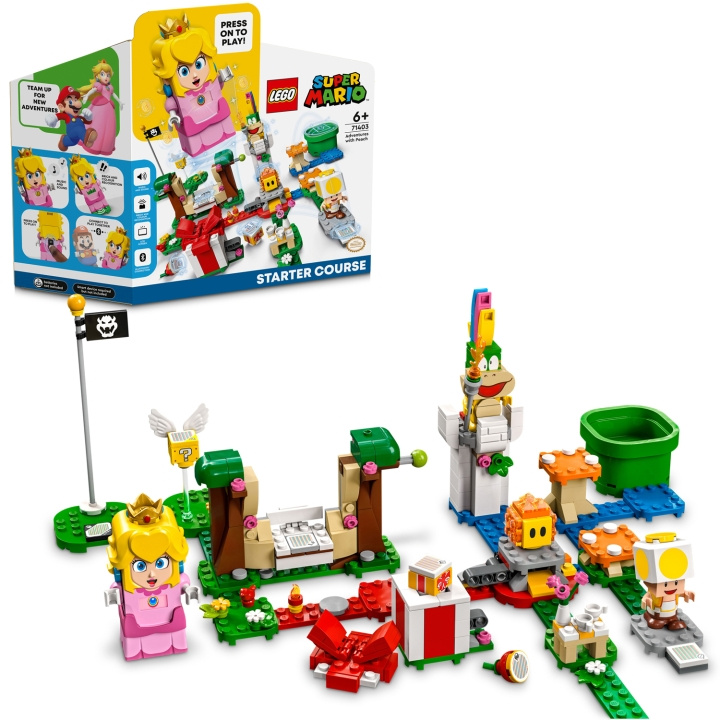 LEGO Super Mario - Äventyr med Peach - Startbana in the group TOYS, KIDS & BABY PRODUCTS / Toys / Building toys / Lego at TP E-commerce Nordic AB (C11901)