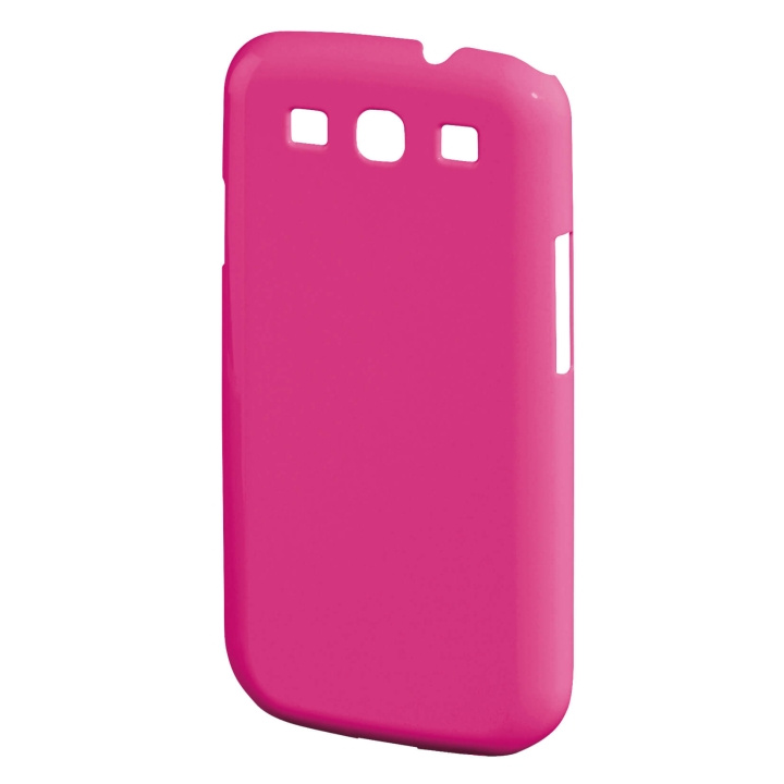 Hama Rubber Mobile Phone Cover for Samsung Galaxy S 4, neon pink in the group SMARTPHONE & TABLETS / Phone cases / Samsung at TP E-commerce Nordic AB (C11927)