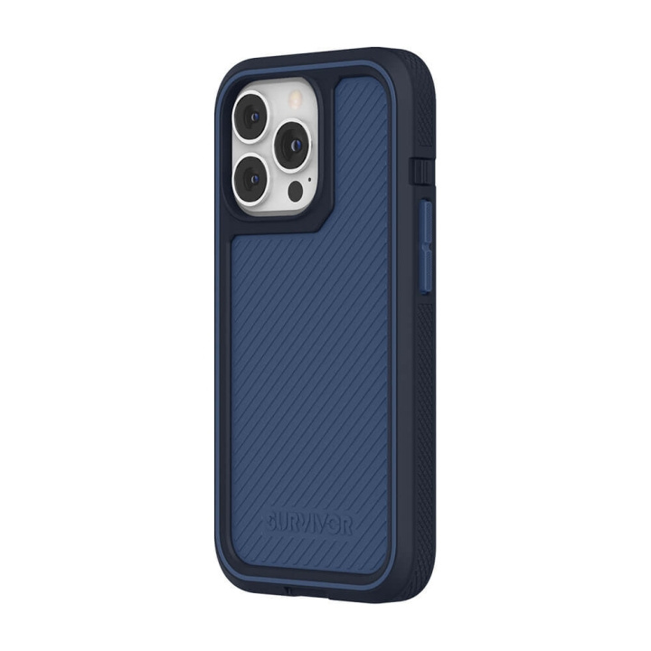 Survivor Mobile Cover AT Earth iPhone 13 Pro Storm Blue in the group SMARTPHONE & TABLETS / Phone cases / Apple / iPhone 13 Pro / Cases at TP E-commerce Nordic AB (C11953)