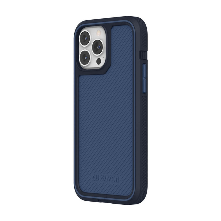 SURVIVOR Mobile Cover AT Earth iPhone 13 Pro Max Storm Blue in the group SMARTPHONE & TABLETS / Phone cases / Apple / iPhone 13 Pro Max / Cases at TP E-commerce Nordic AB (C11955)