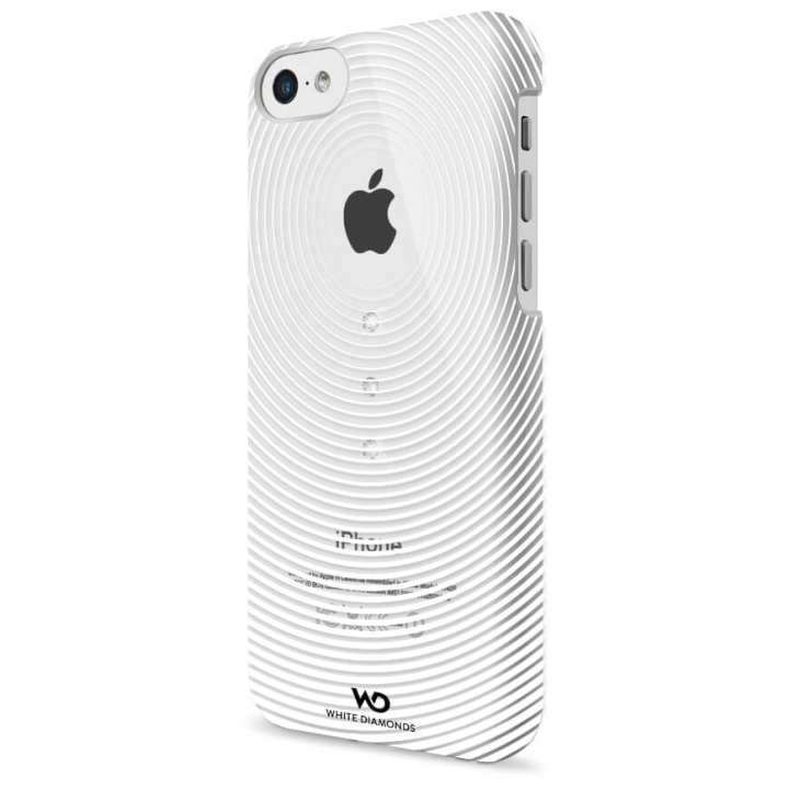 White Diamonds Gravity Mobile Phone Cover fo r Apple iPhone 5c, white in the group SMARTPHONE & TABLETS / Phone cases / Apple / iPhone 5C / Cases at TP E-commerce Nordic AB (C12097)
