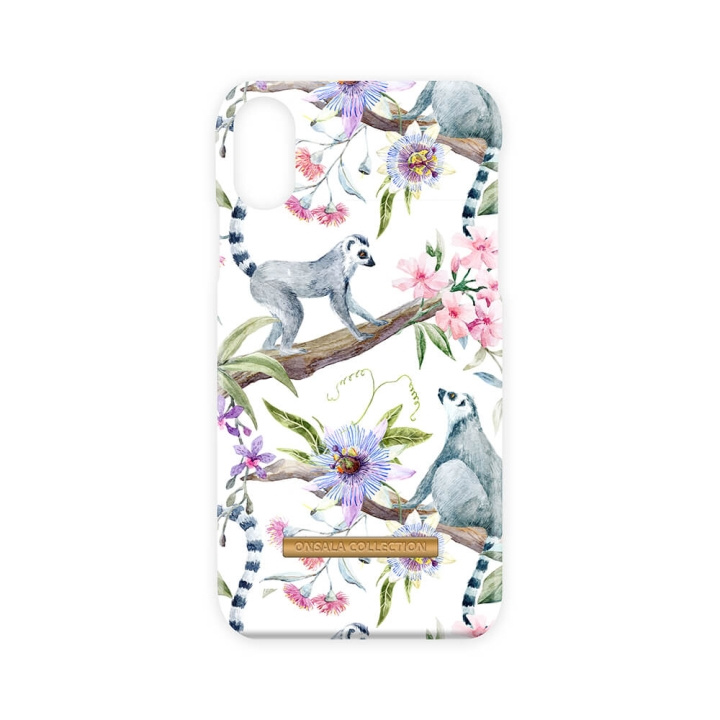 ONSALA Soft Lemur Cuties iPhoneXR in the group SMARTPHONE & TABLETS / Phone cases / Apple / iPhone XR / Cases at TP E-commerce Nordic AB (C12133)