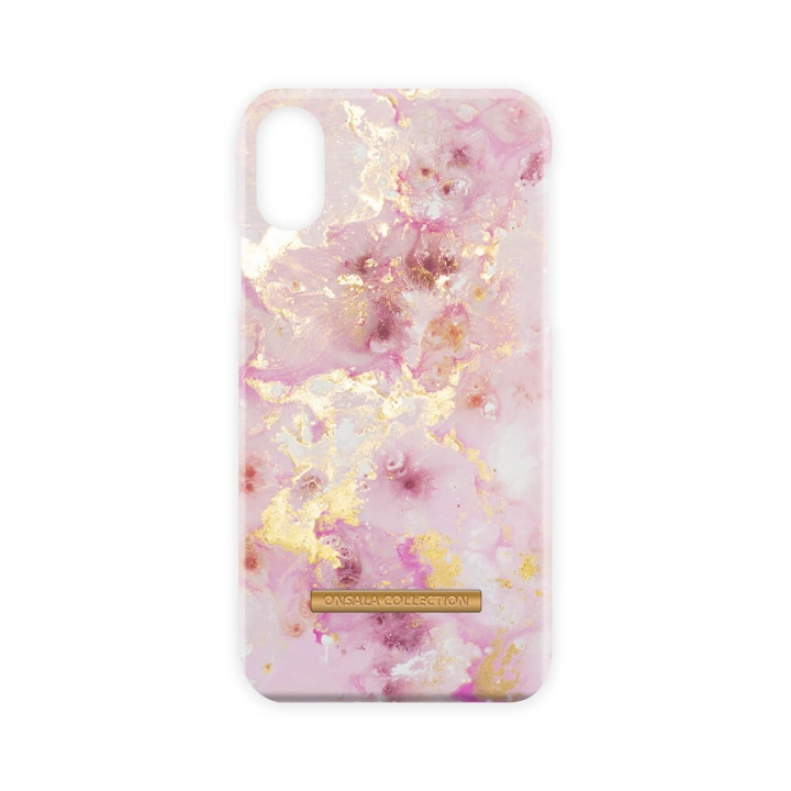 ONSALA Soft RoseGold Marble iPhoneXR in the group SMARTPHONE & TABLETS / Phone cases / Apple / iPhone XR / Cases at TP E-commerce Nordic AB (C12136)